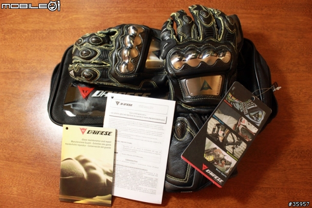 [開箱] 2010 Dainese Guanto Full Metal Pro 長手套 惡魔頭頭