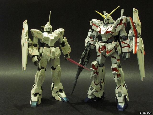 發光實驗作No.5 獨角獸毀滅模式 [HGUC] RX-0 Unicorn Gundam [destroy mode]