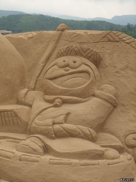 [食玩天地] 台北貢寮 福隆海水浴場-2010沙雕季