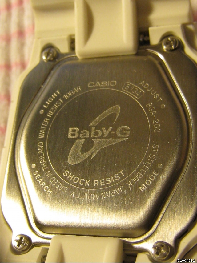 Casio BABY-G BGA-200 &Casio G-SHOCK GA-100開箱分享