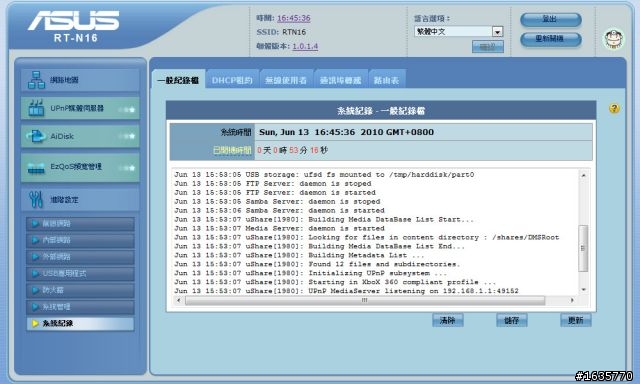 華碩RT-N16試用