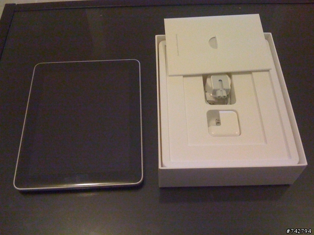 iPad入門版 + gecko guard anti-glare films 開箱