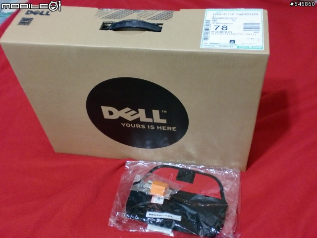 〔簡易開箱〕DELL Studio 1558 紅