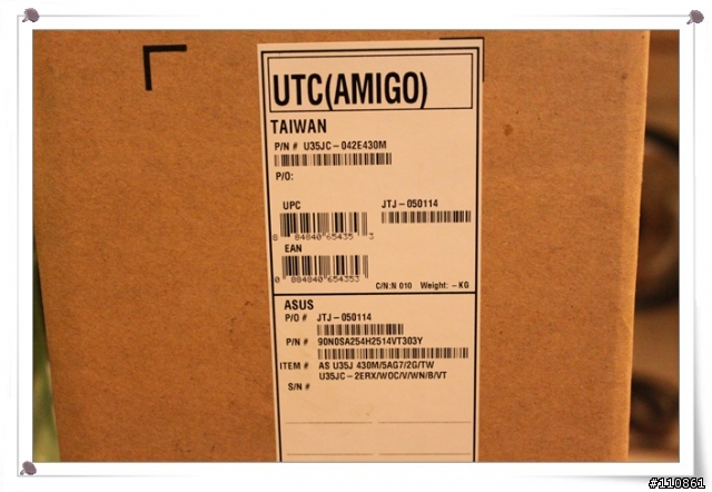髮絲●輕薄●長效 ASUS U35JC簡單分享