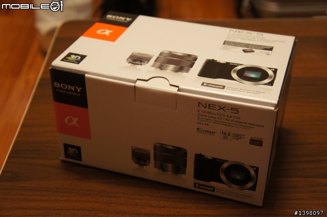 NEX-5 開箱了
