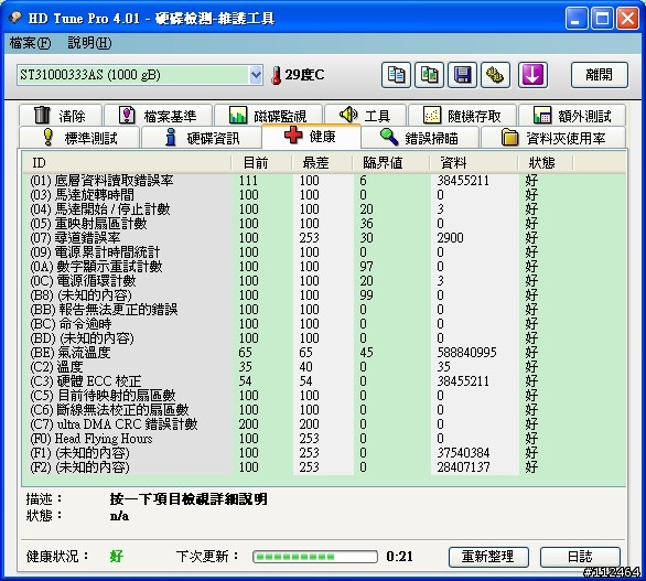 HITACHI HDS721010CLA332與SEAGATE ST31000333AS  1TB評比