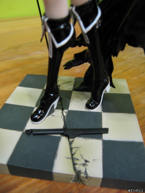 [開箱分享] {BRS_黑岩} (刀版) 1/8  BLACK★ROCK SHOOTER (Black blade ver. )__ (はちゅねミク主持)