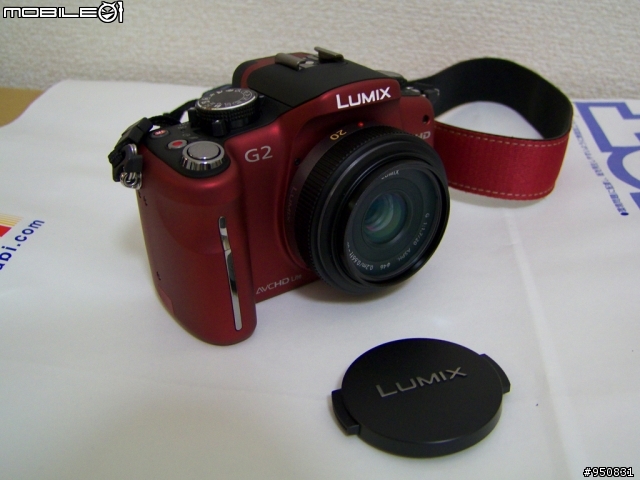 （新增ISO測試與實拍）Lumix G2 紅色也開箱