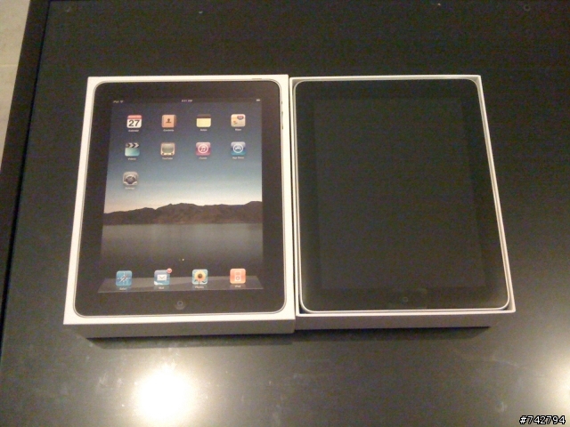 iPad入門版 + gecko guard anti-glare films 開箱