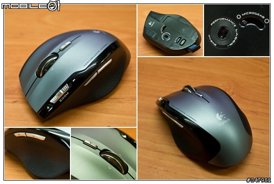 [分享]羅技無線鍵鼠組升級：無影手三代 + VX revolution 升級 Logitech MK710