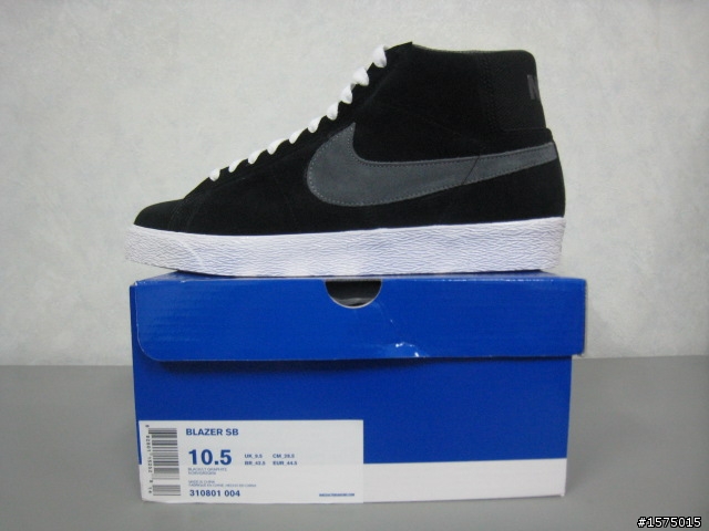 ~ NIKE SB 開箱文 ~ BLAZER SB 黑灰百搭基本配色