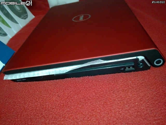 〔簡易開箱〕DELL Studio 1558 紅