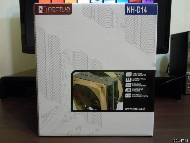 [開箱分享]貓頭鷹Noctua NH-D14塔式散熱器