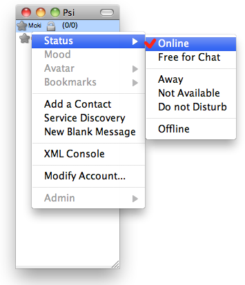 透過 iChat 使用 MSN 帳號登入！