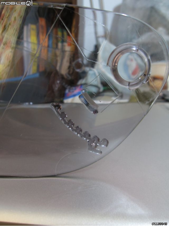 正副(偽?)廠 Shoei CX-1V 鏡片比較?
