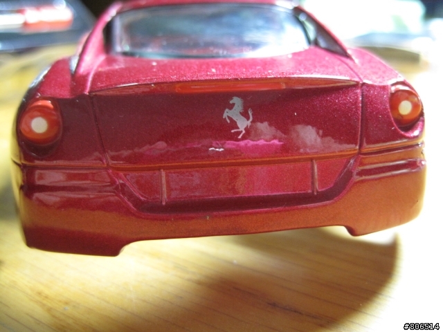 [開箱]Maisto 1:24 Ferrari 599 GTB (紅)