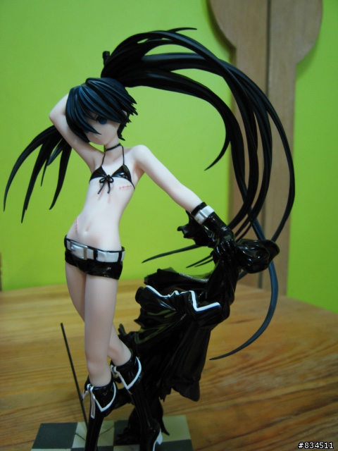 [開箱分享] {BRS_黑岩} (刀版) 1/8  BLACK★ROCK SHOOTER (Black blade ver. )__ (はちゅねミク主持)