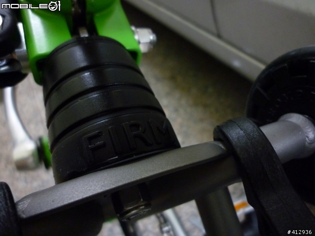 [開箱] BROMPTON Titanium 2010年式 蘋果綠 客製P把鈦布! 鈦布vs鈦鳥大比拼~