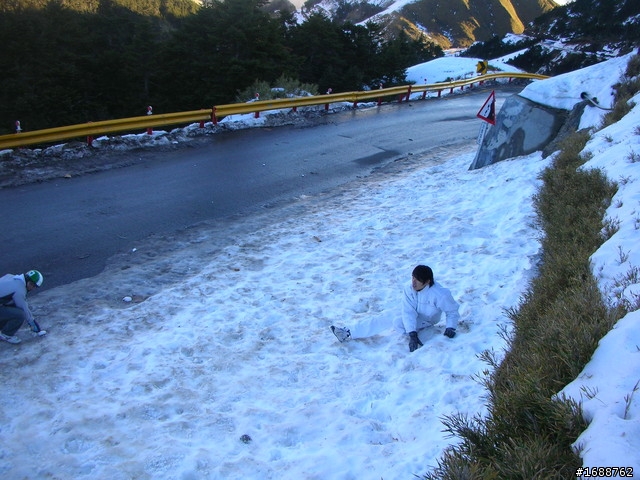 2010/01/21合歡山上讀期末考