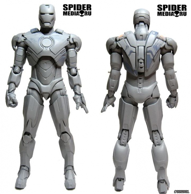 打造8吋的hot toys - MARVEL Select IRONMAN Mark IV