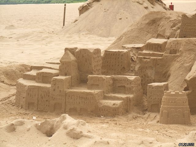 [食玩天地] 台北貢寮 福隆海水浴場-2010沙雕季