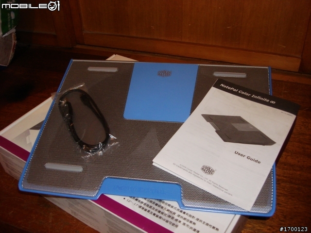 [開箱文]CoolMaster NotePal Color Infinite ∞ 筆電散熱器