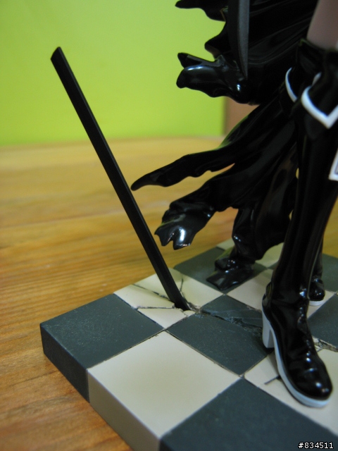 [開箱分享] {BRS_黑岩} (刀版) 1/8  BLACK★ROCK SHOOTER (Black blade ver. )__ (はちゅねミク主持)