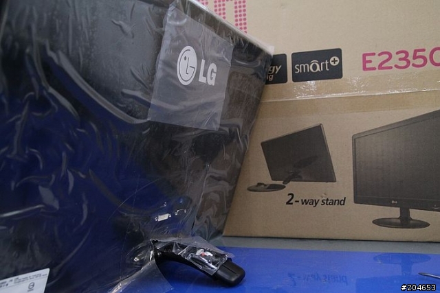 【不負責開箱文】LG E2350 薄型LED之4點了= =|||