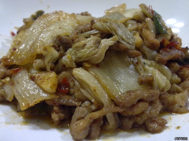『輕鬆料理』台式泡菜醬炒肉絲