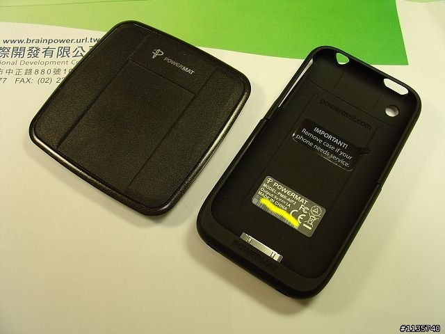 【開箱文】  POWERMAT 無線充電  iPhone 3G/3GS  PWM-1PB-B2A