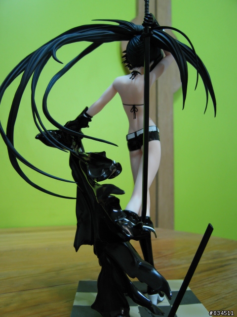 [開箱分享] {BRS_黑岩} (刀版) 1/8  BLACK★ROCK SHOOTER (Black blade ver. )__ (はちゅねミク主持)