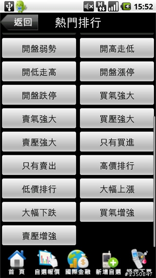 手機可下載免費的即時看盤軟體，隨時掌握股票投資行情
