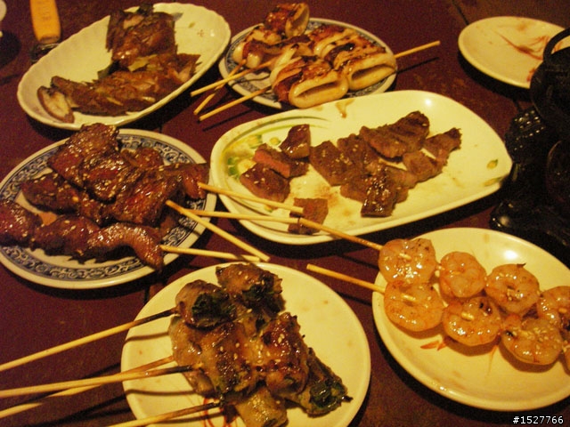 台南碳烤:「食記」秋收二店，穀倉碳烤