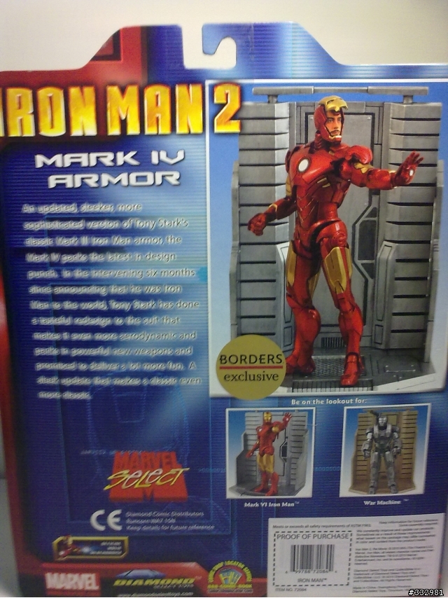 打造8吋的hot toys - MARVEL Select IRONMAN Mark IV