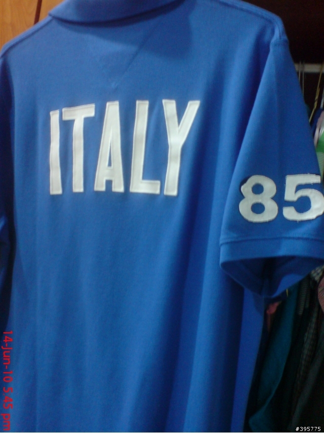 {開箱}世足馬球衫~ITALY