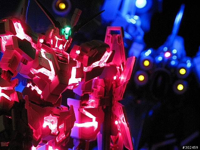發光實驗作No.5 獨角獸毀滅模式 [HGUC] RX-0 Unicorn Gundam [destroy mode]
