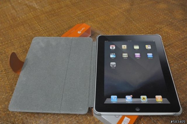 [分享]iPad保護套-Macally bookstand~