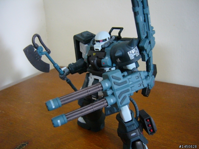     HGUC重武裝薩克F2