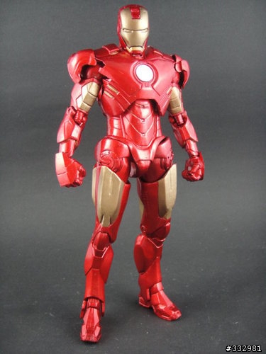 打造8吋的hot toys - MARVEL Select IRONMAN Mark IV