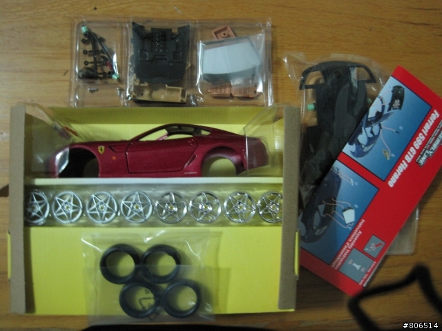 [開箱]Maisto 1:24 Ferrari 599 GTB (紅)