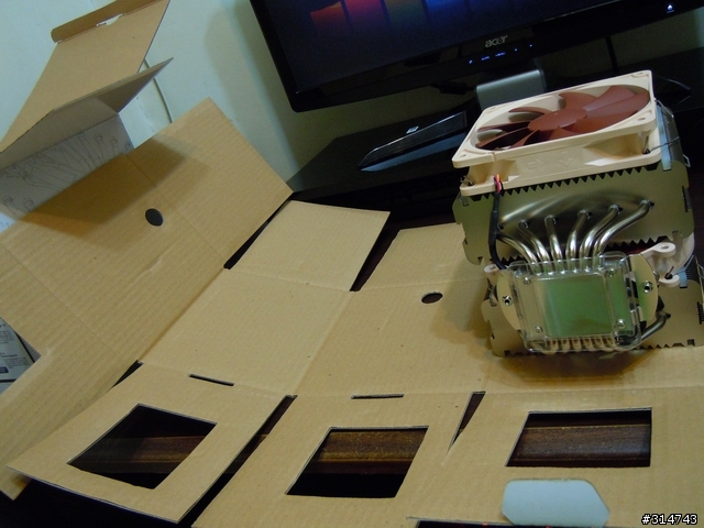 [開箱分享]貓頭鷹Noctua NH-D14塔式散熱器