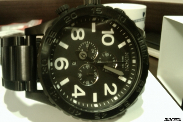 [開箱] NIXON 51-30 Chrono All Black