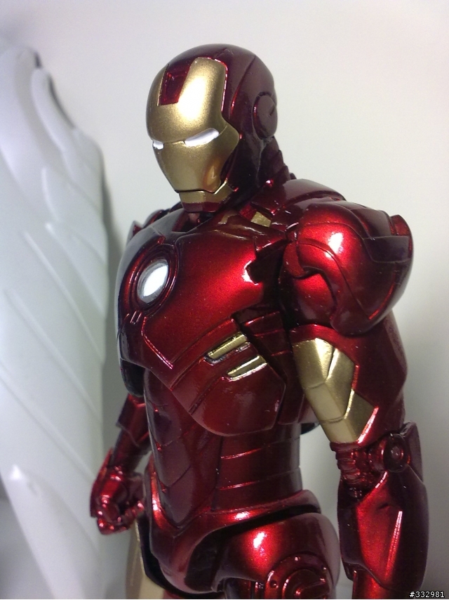 打造8吋的hot toys - MARVEL Select IRONMAN Mark IV