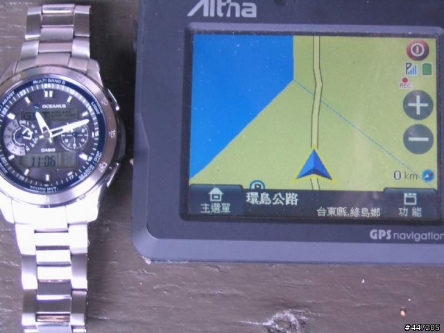 綠島手動電波校時