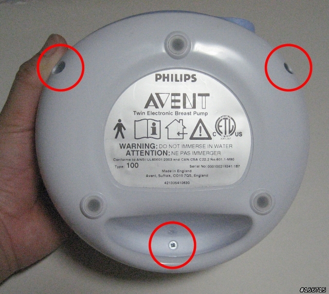 [DIY]維修PHILIPS AVENT新安怡雙邊電動吸乳器-[2012/08/24 AVENT單邊維修分享]