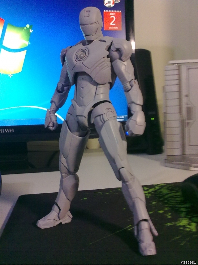 打造8吋的hot toys - MARVEL Select IRONMAN Mark IV