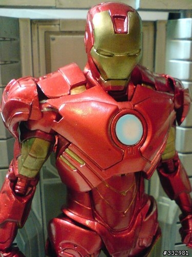 打造8吋的hot toys - MARVEL Select IRONMAN Mark IV