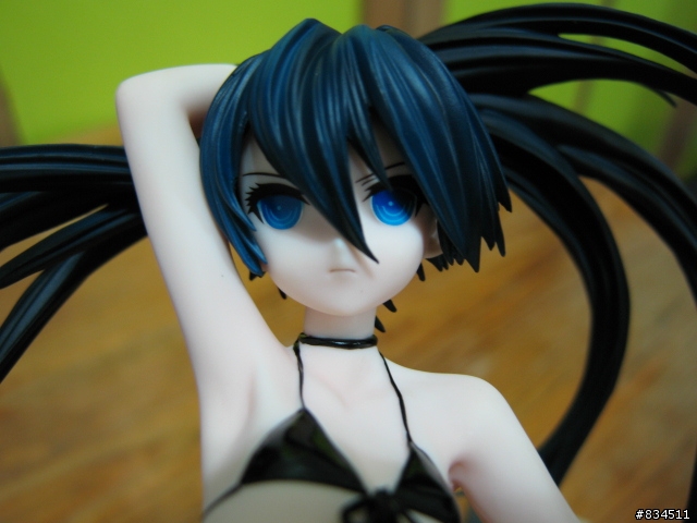 [開箱分享] {BRS_黑岩} (刀版) 1/8  BLACK★ROCK SHOOTER (Black blade ver. )__ (はちゅねミク主持)