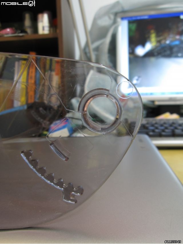 正副(偽?)廠 Shoei CX-1V 鏡片比較?