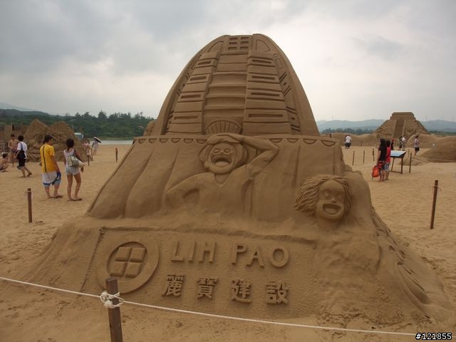 [食玩天地] 台北貢寮 福隆海水浴場-2010沙雕季